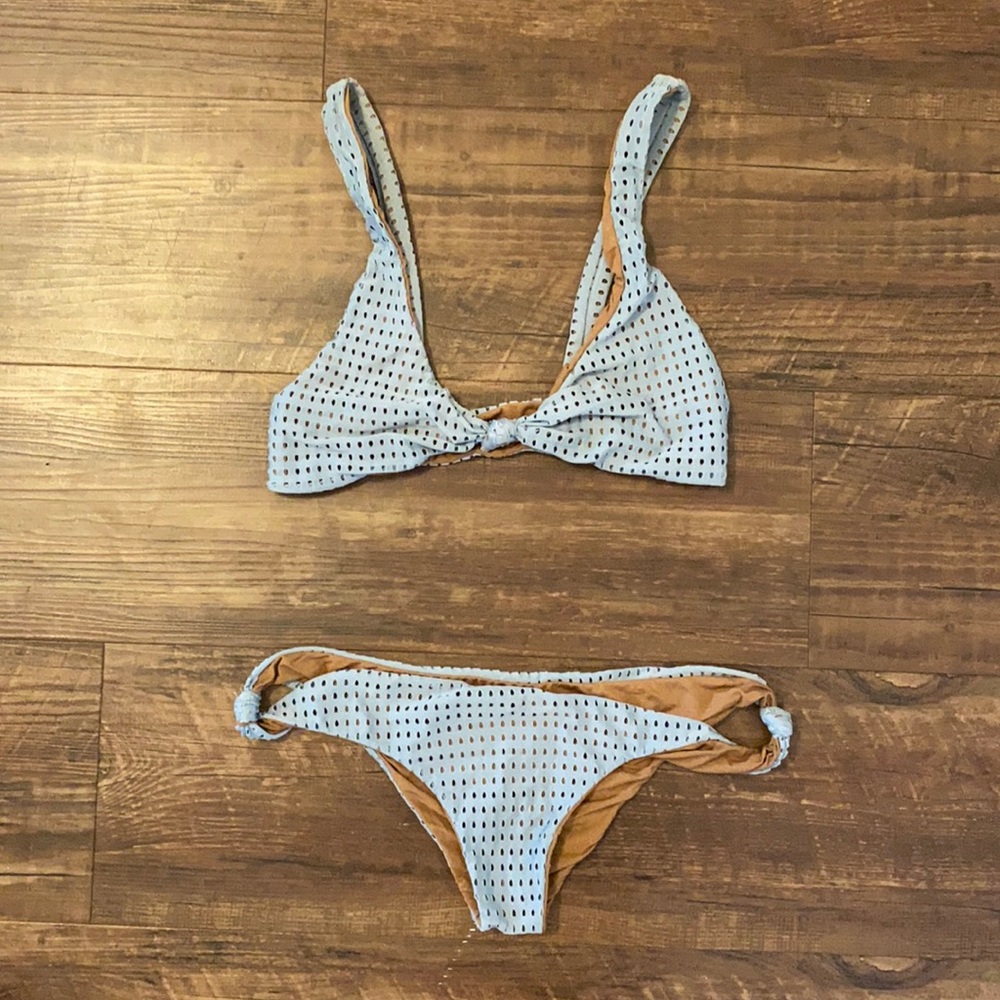 Acacia bikini blue mesh size M